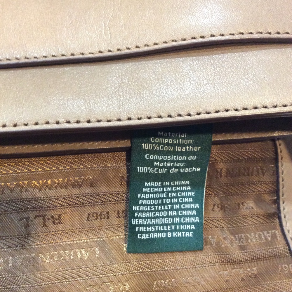Ralph Lauren Vintage Leather Bag - Picture 5 of 7